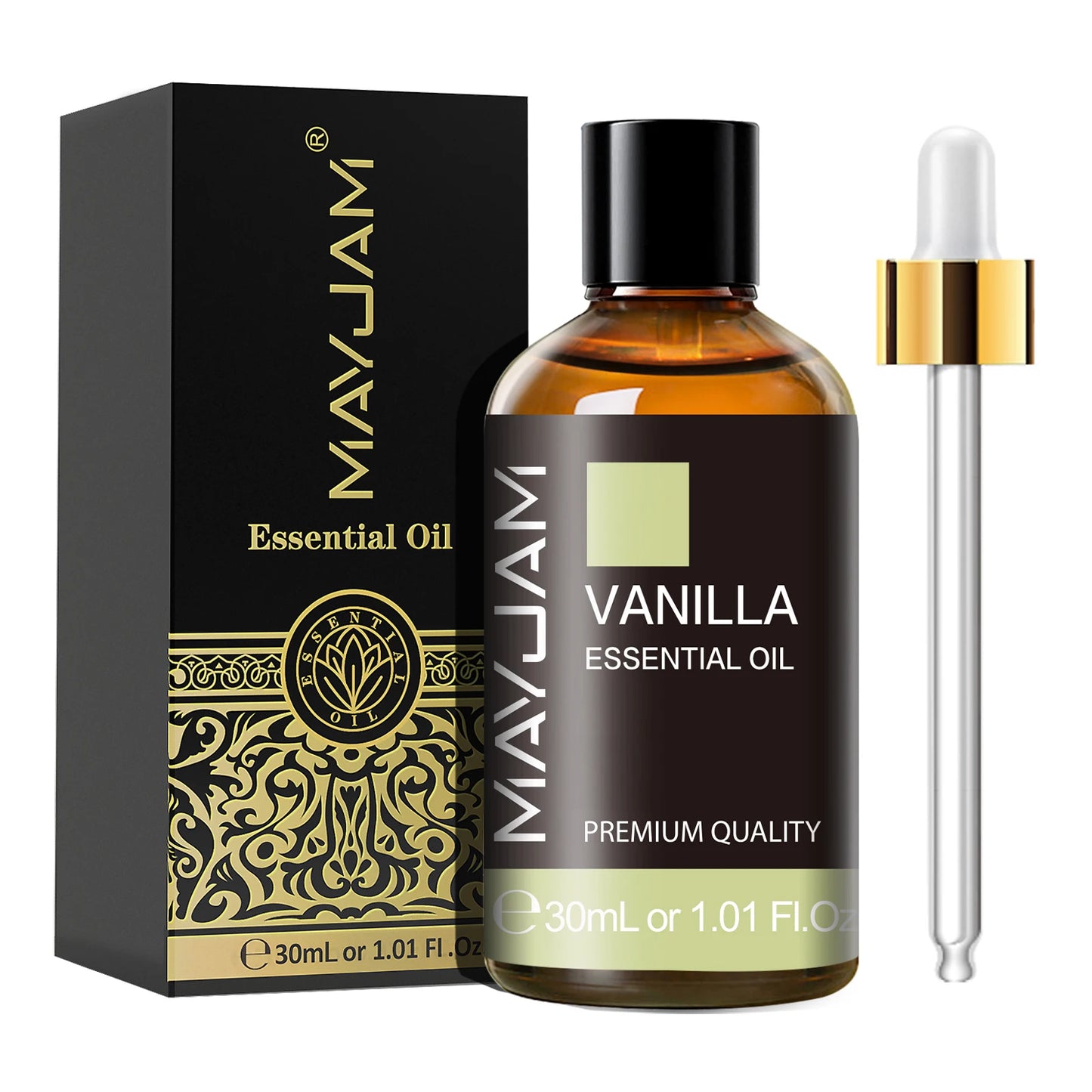 Pack Découverte Aromatique - 3 Huiles Essentielles Naturelles (Citronnelle, Menthe Poivrée, Vanille) - 3x30ml