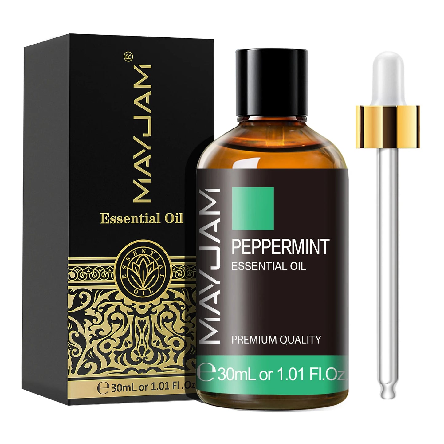 Pack Découverte Aromatique - 3 Huiles Essentielles Naturelles (Citronnelle, Menthe Poivrée, Vanille) - 3x30ml