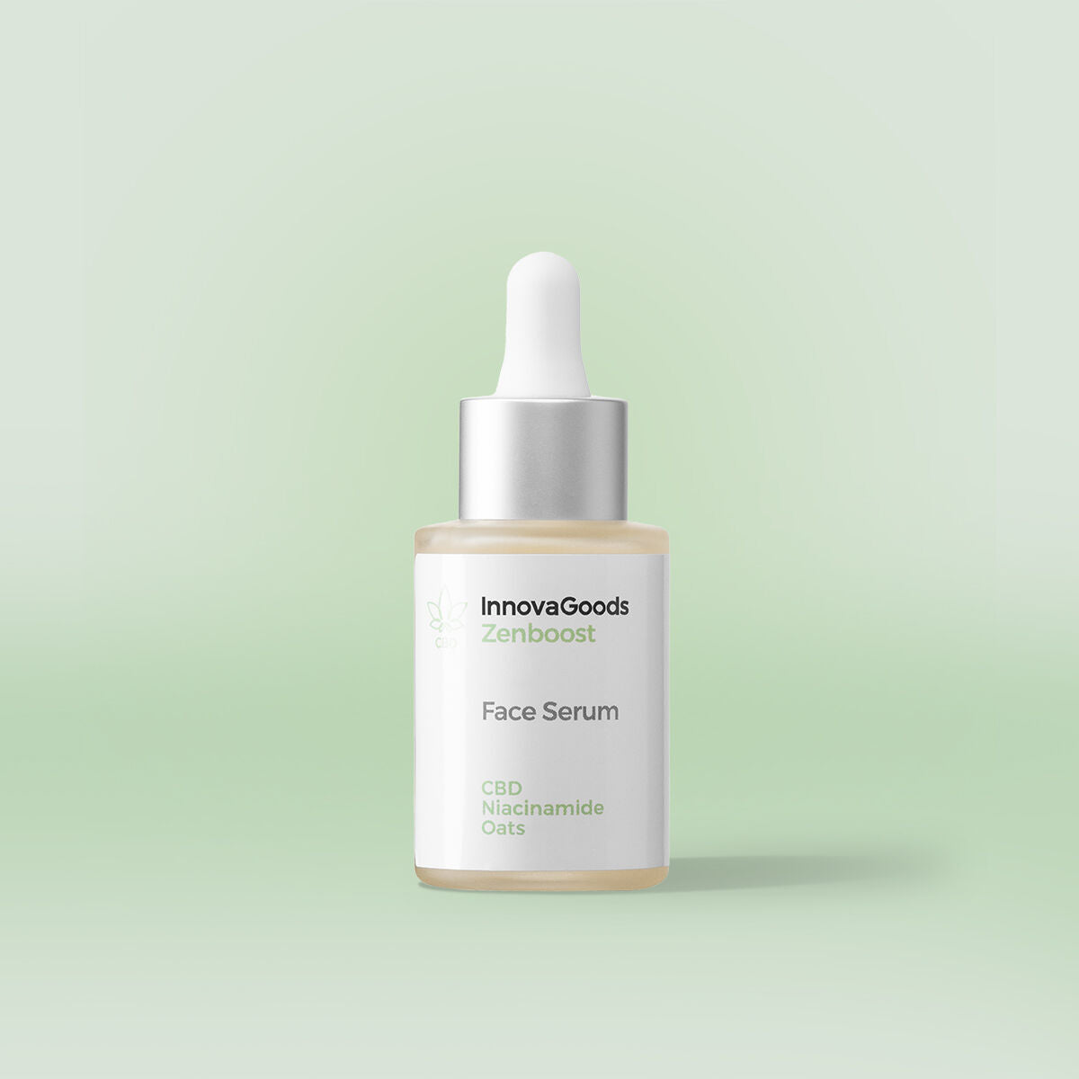 Flacon de sérum visage CBD Zenboost InnovaGoods 30ml